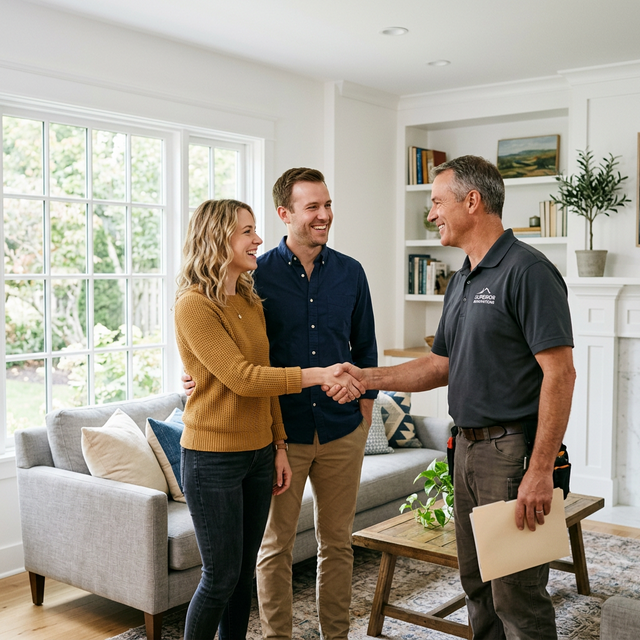 Cliente Feliz con el Instalador